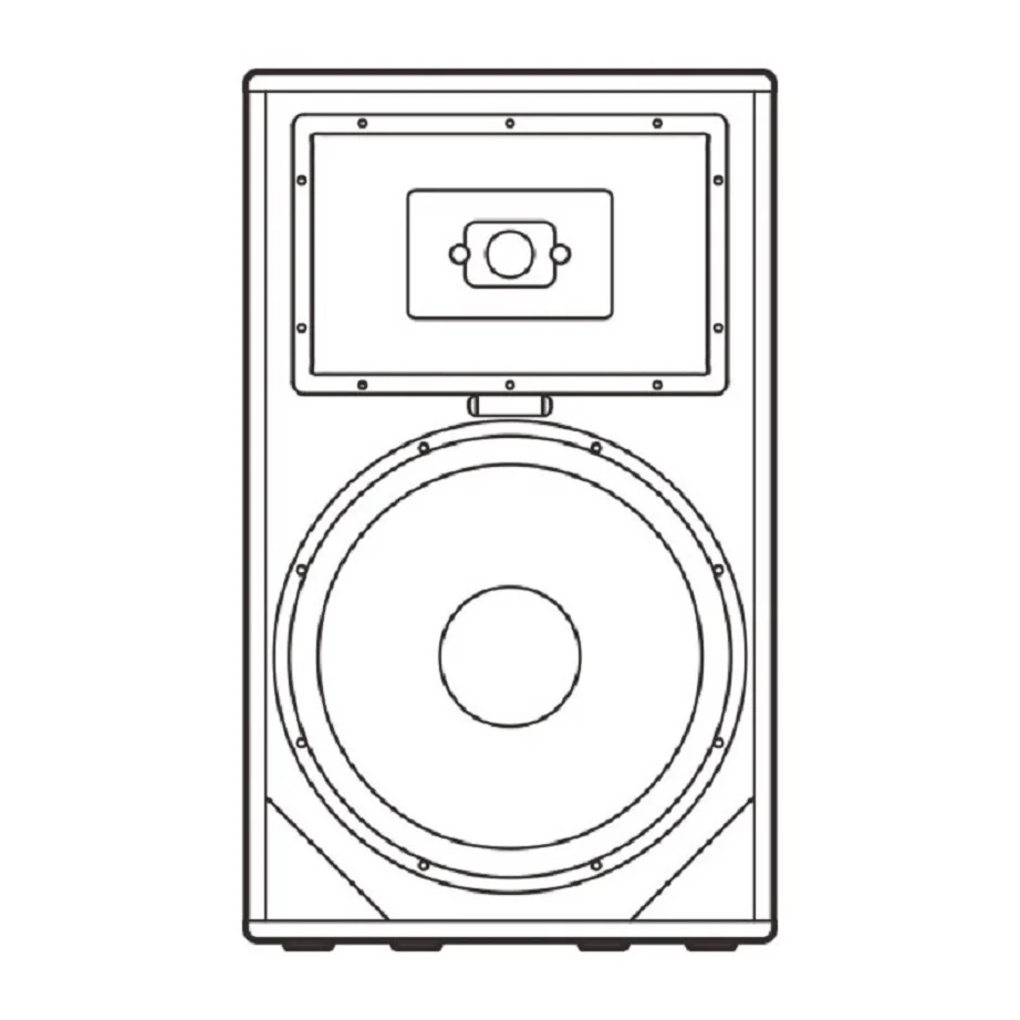 Good Quality!!! Two-Way Loudspeaker PSRX-715 15" High-Power 800W OEM Guangzhou Factory