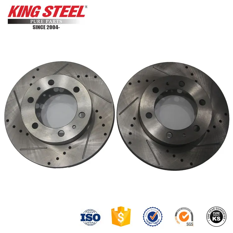 Kingsteel High Quality Auto Parts Front Car Brake Disc for Toyota Hilux 43512-0K060