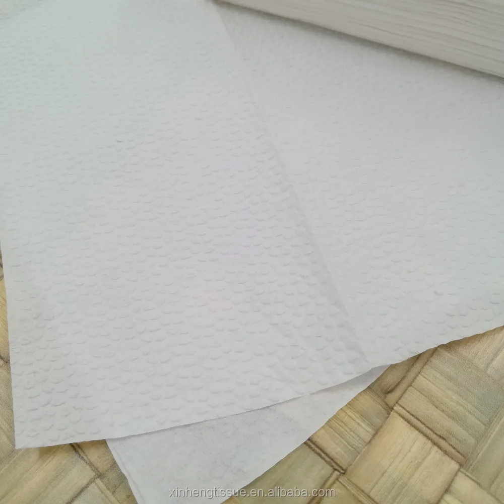 Eco Friendly Custom Virgin Wood Pulp Hand Tissue Paper Towel For Daily Use