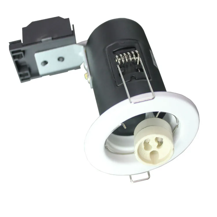 Fire Rated GU10 Downlights Fixed / Tilt with LED bulbs Ceiling Spots