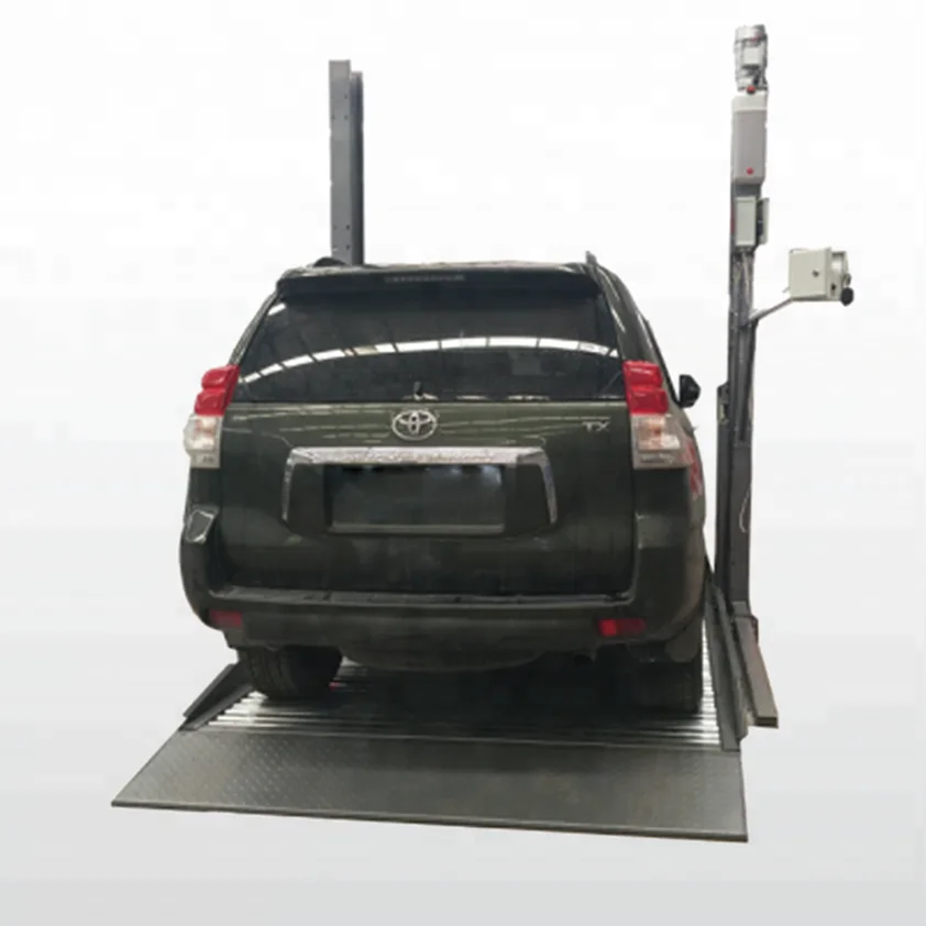 Family Use 2 Post Parking Lift High Quality 2 Level Parking Car Lift Mechanical Car Parking System