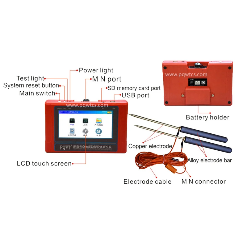 detect underground water device /portable water detection/automatic mapping water detector