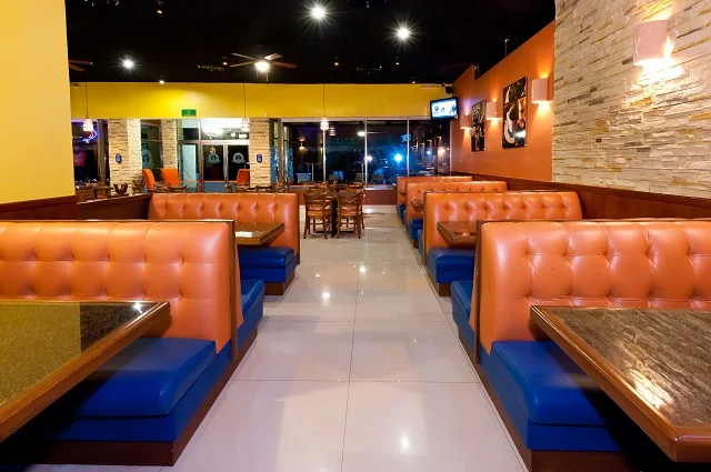 Custom Made hotel restaurant sofa booth banquet seating for dining