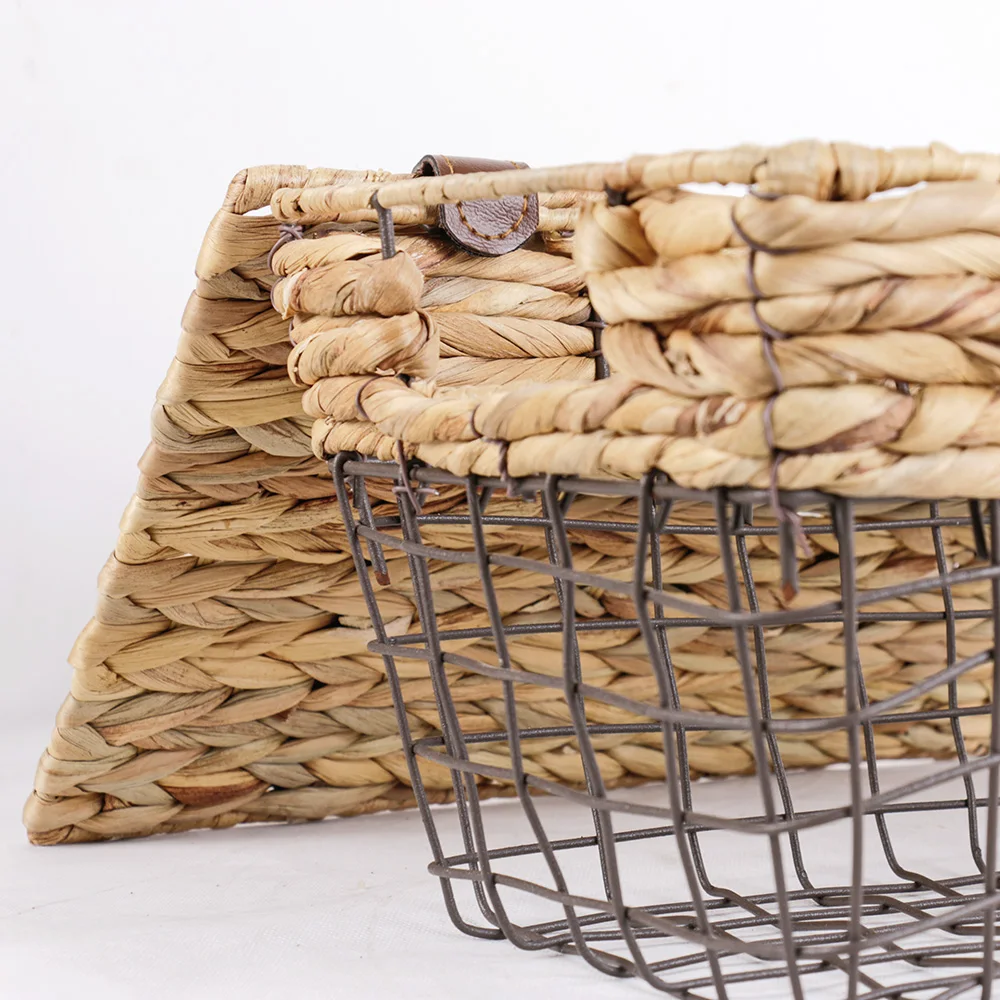 High Quality Home Traditions Vintage Metal Cheap Storage Basket