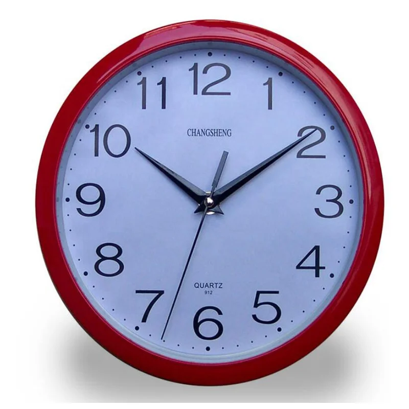 
12 inch Hot sell logo printing advertising gift wall clock 