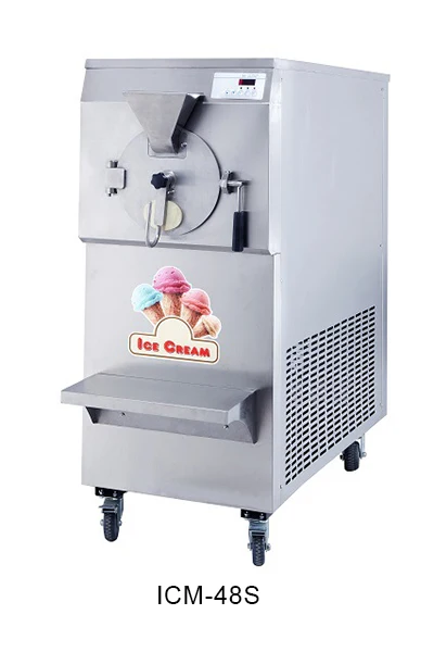 Commercial Italian Hard Ice Cream Making Machine / Hard Ice Cream Machine Batch Freezer for Sale