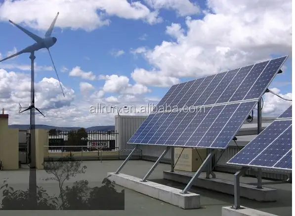 High efficiency 5kw 10kw 15kw 20kw off grid hybrid solar wind power system