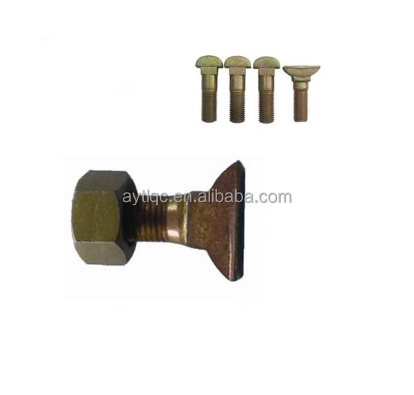 KPO Railway Bolt Fastener for Clamp plate