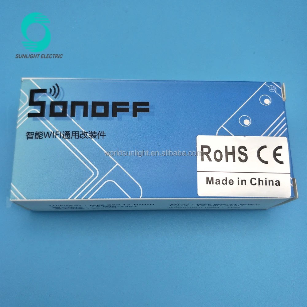  Sonoff basic 10a/2200 Вт умный дом автоматизация Wifi переключатель пульт дистанционного управления беспроводной Таймер