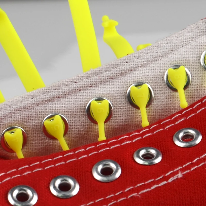 BPA Free Silicone Material and Lazy Shoe Laces Feature Rubber Shoelaces