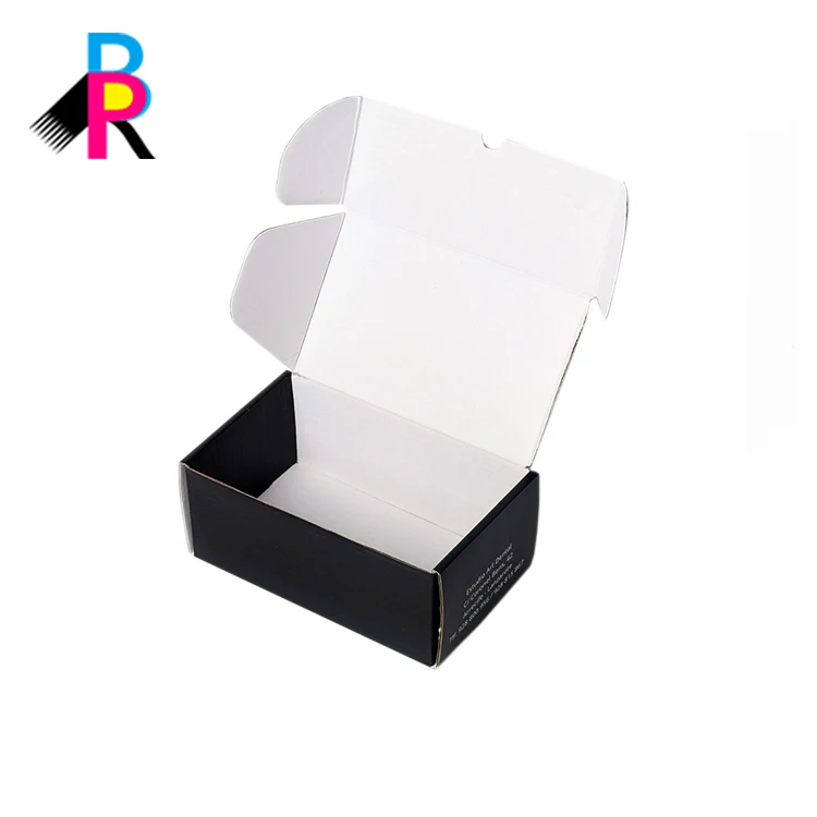 Оптовая продажа oem услуги печати CMYK печать частная этикетка переработанная Гофрированная коробка для одежды