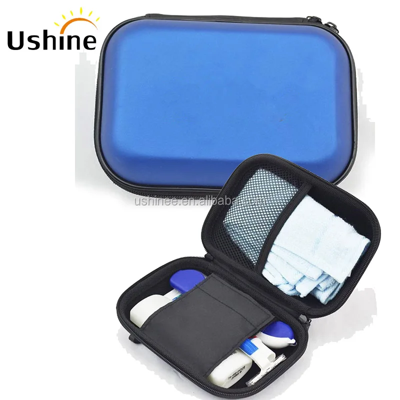 Wholesale small travel wash bag , Hard shell toiletry bag , travel storage EVA gargle bag