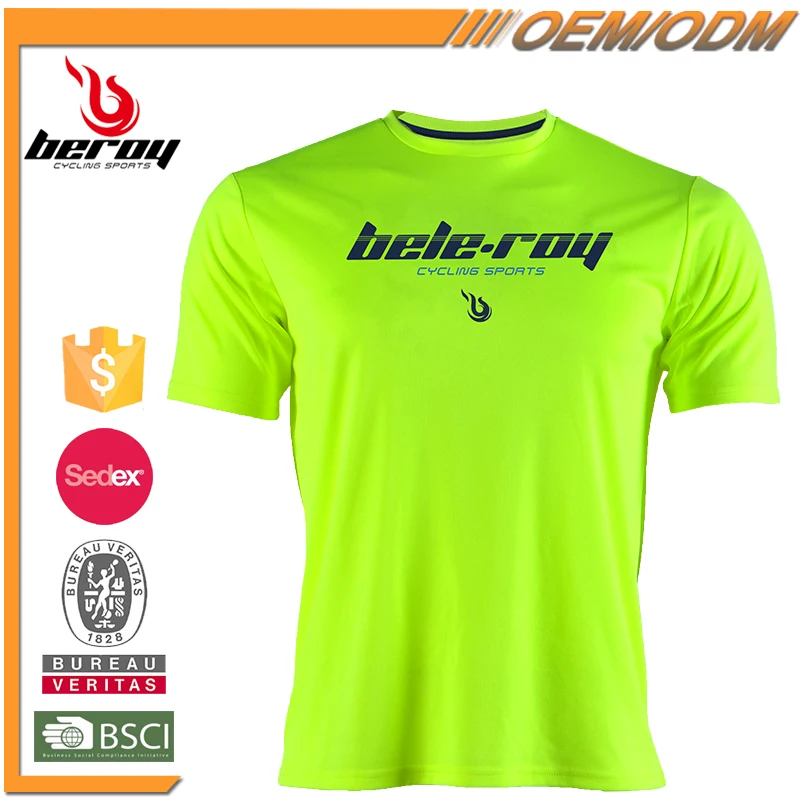 BEROY оптовая dri fit запуск рубашки, Обычай работает одежда для мужчин