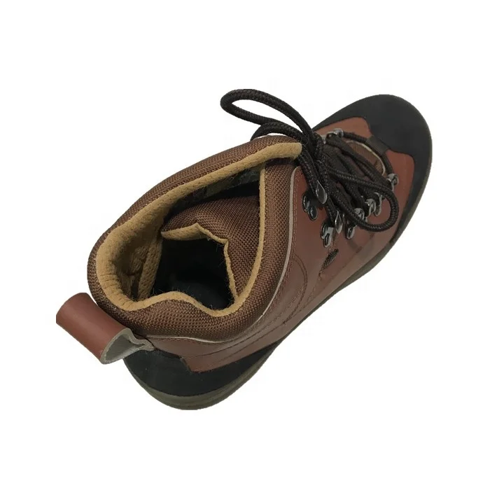 Мужские коричневые нескользящие прочные ботинки для ловли рыбы нахлыстом с войлочной подошвой