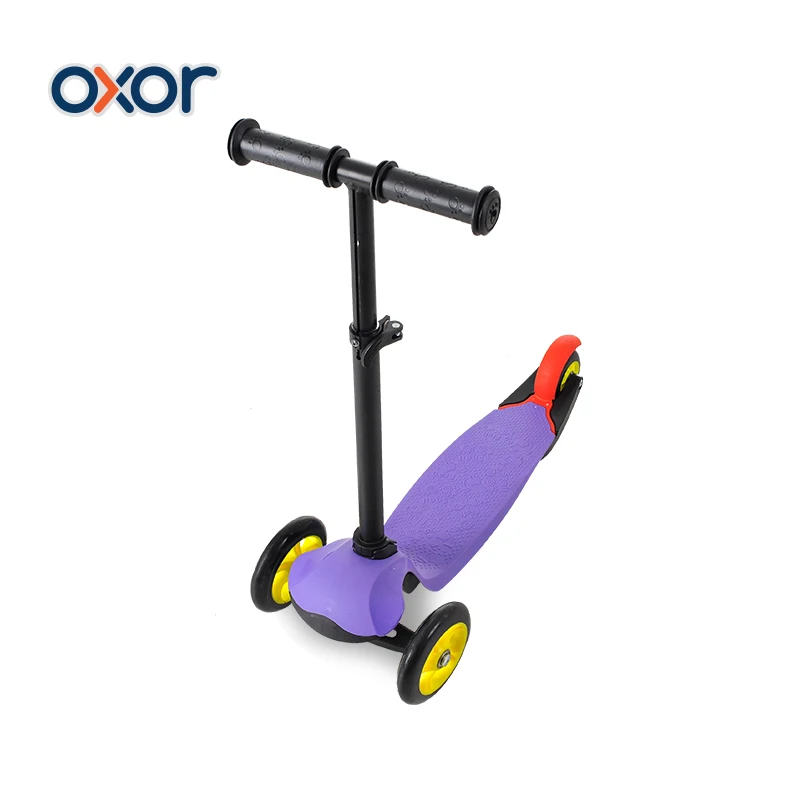 Child Mixed Color 3 Wheel Kids Foot Scooter Kick Scooters Foldable Durable Pedal Scooter