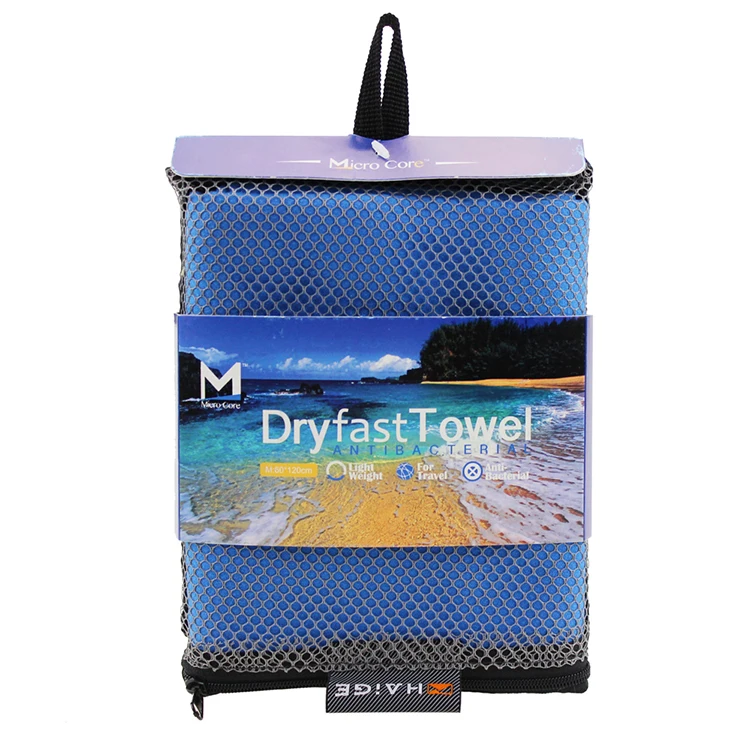 80% polyester 20%polyamide Microfiber Fabric towel