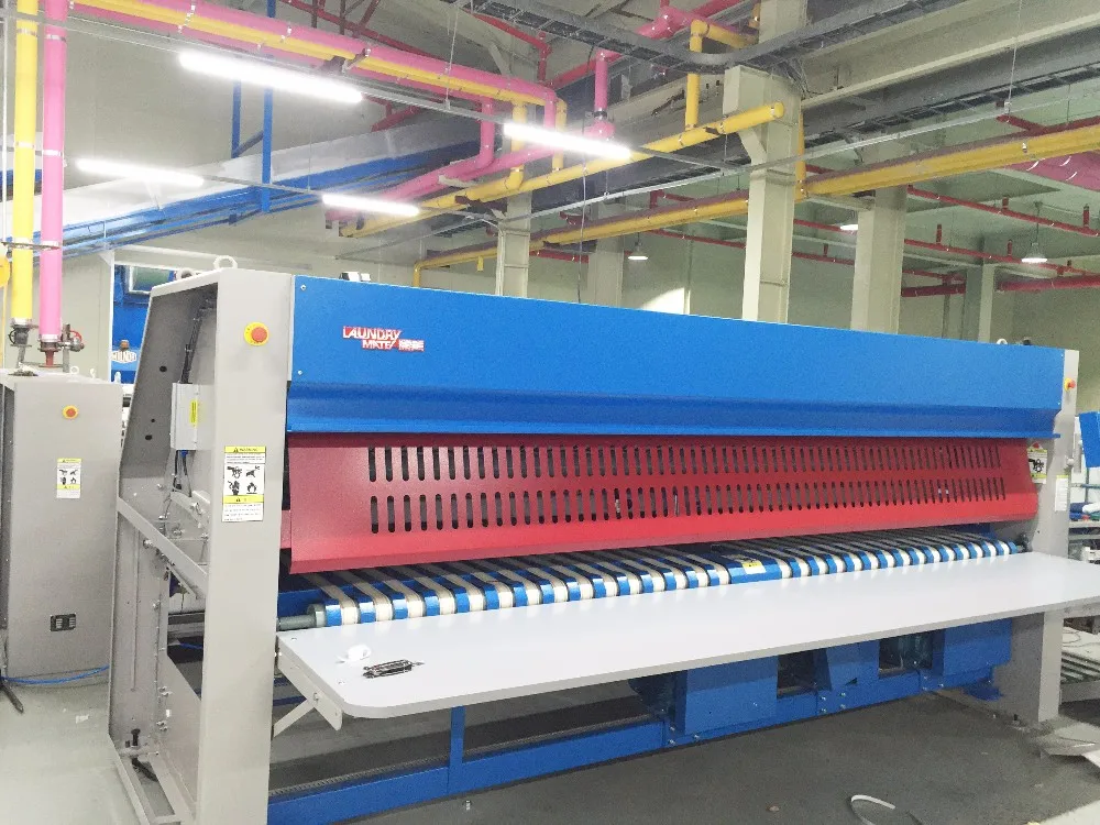 laundry machine double channels cloth folding machine