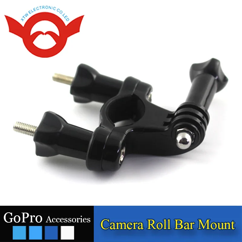 Xtw 2015 последним велосипед руль сиденье сообщение для установки на столб для Go pro Hero3 + 3 2 1 gopros аксессуары