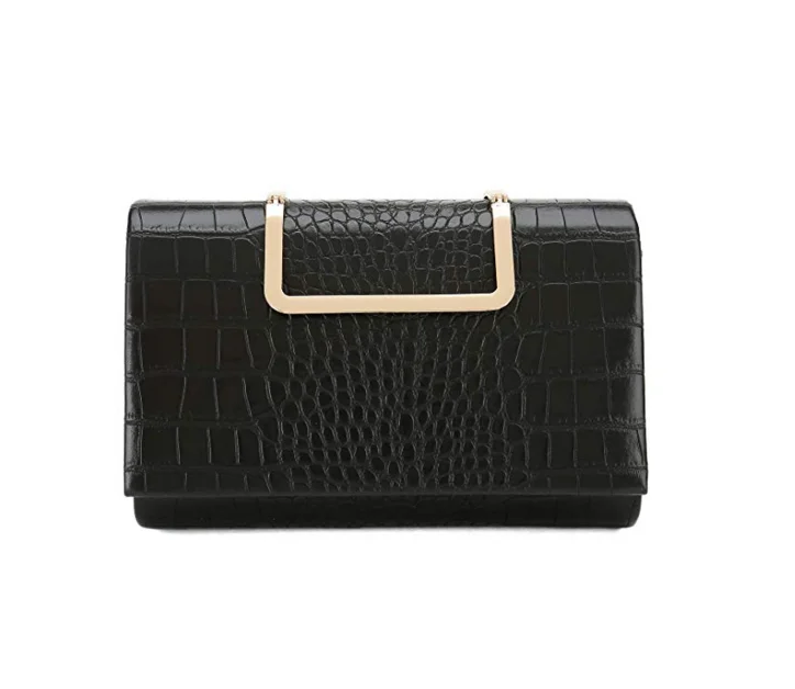 Charming Tailor Small Crocodile Print Handbag PU Cross Body Bag Croc Top Handle Satchel Women Clutch Purse