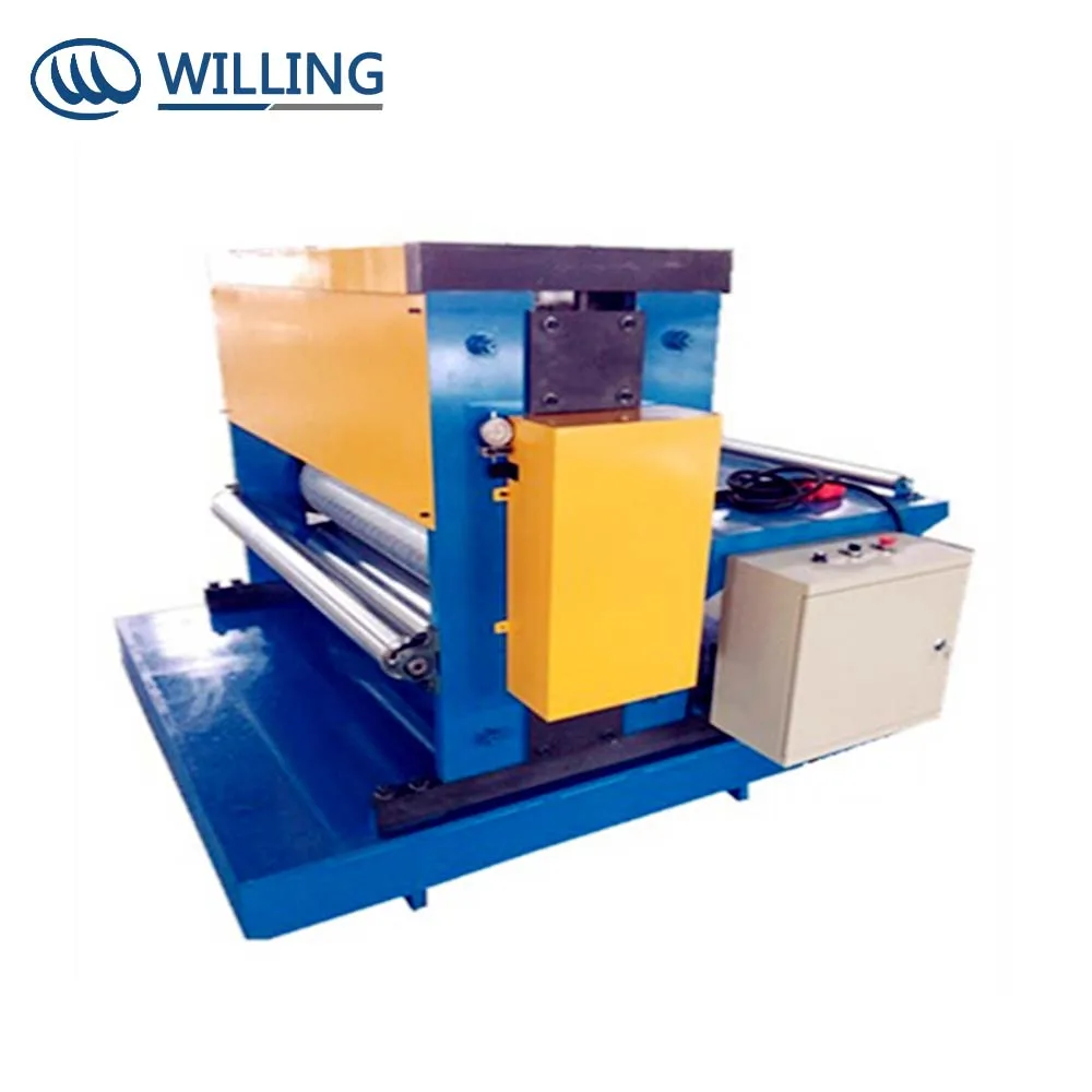 automatic high quality steel coil knurling machine plate embossing machine