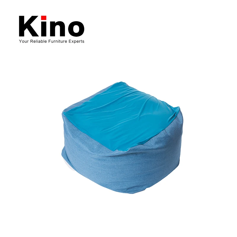 Square bean bag seat cushion bean ball can be refilled, large elastic fabric bean bag chairs