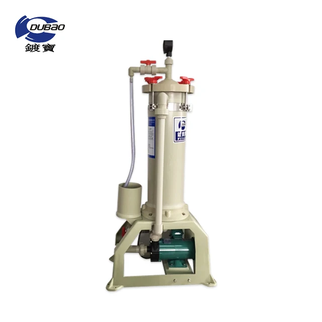 Nickel/Gold/Zinc Plating Plant Using Filtration System Filter Vessel for circulation