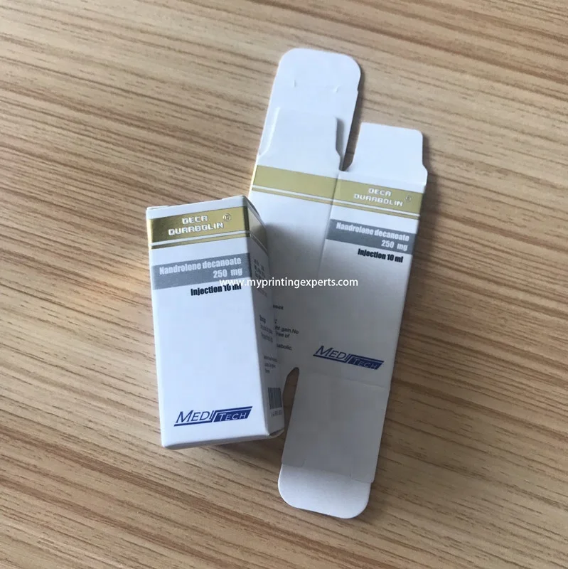 Professional print quality gold foil label for 10ml vial