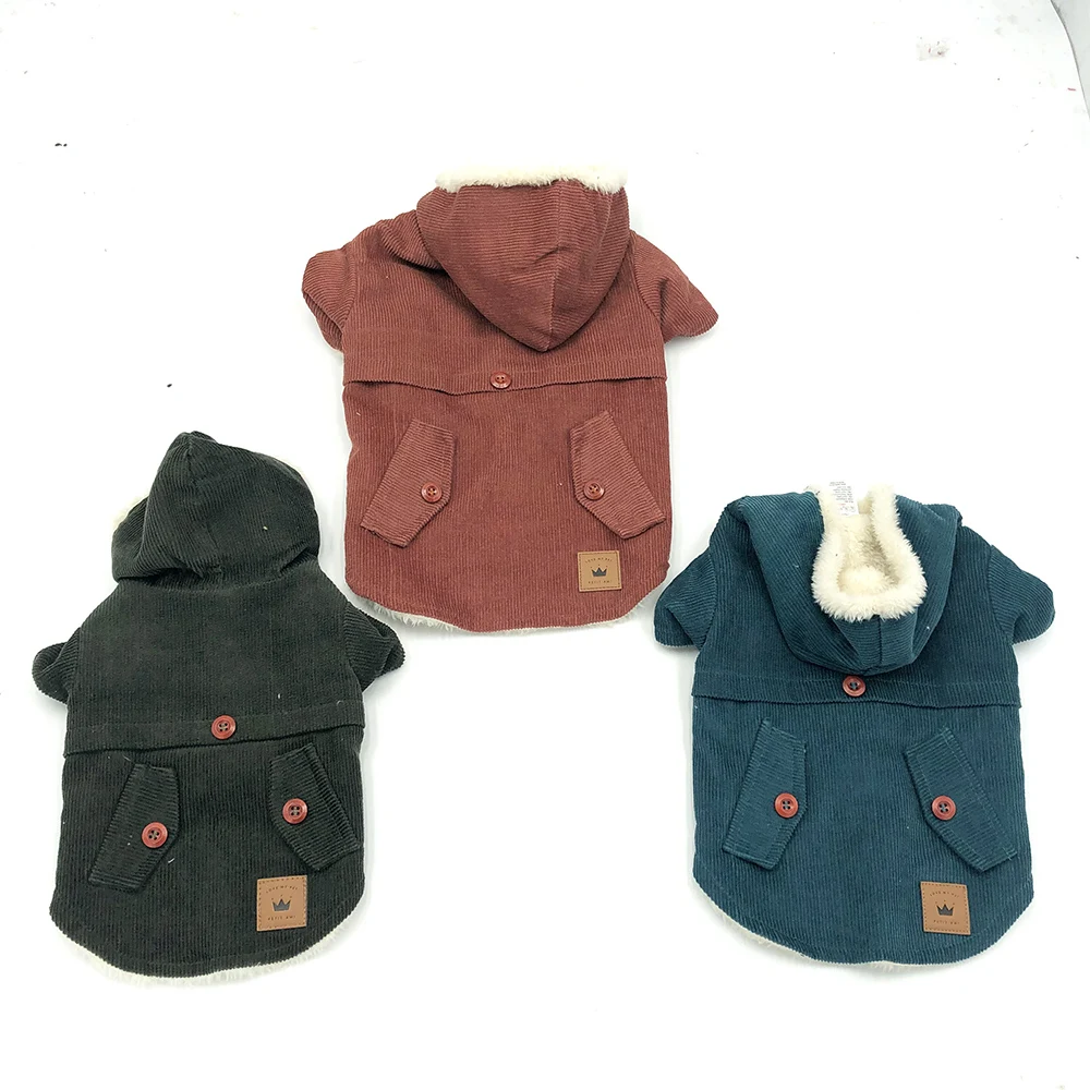 
simply 100 cotton hooded clothes for pet dog 