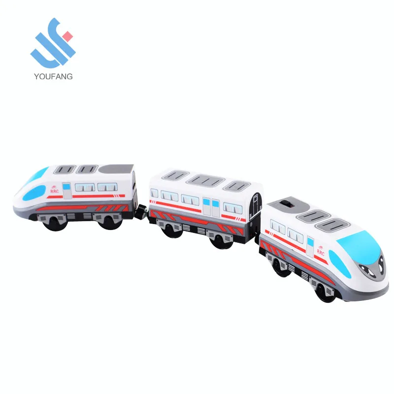 YF-Z8011-12 Children funny high speed car model railroad toys plastic electric bullet train toy