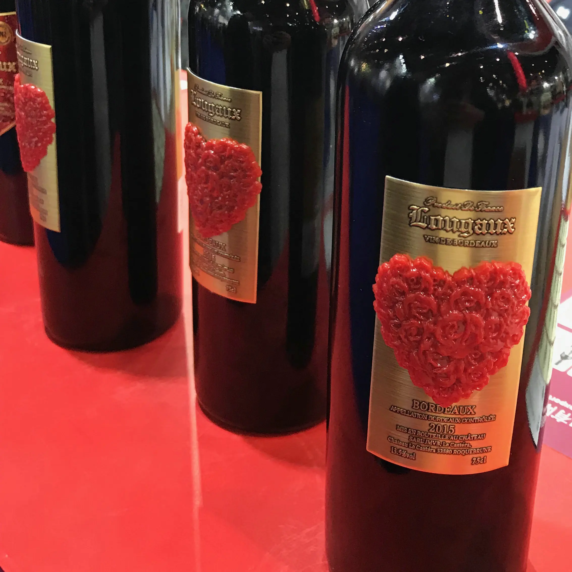 Factory Custom Metal Soft Aluminum Pewter Matt Gold Bottle Tequila platinum Label Sticker