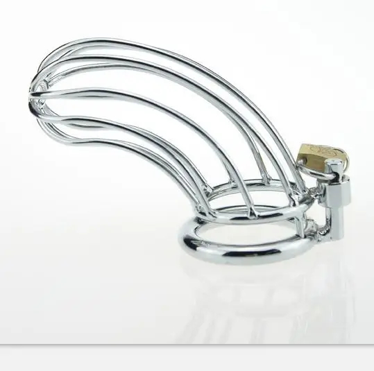 Male chastity device cage for man metal penis lock cage