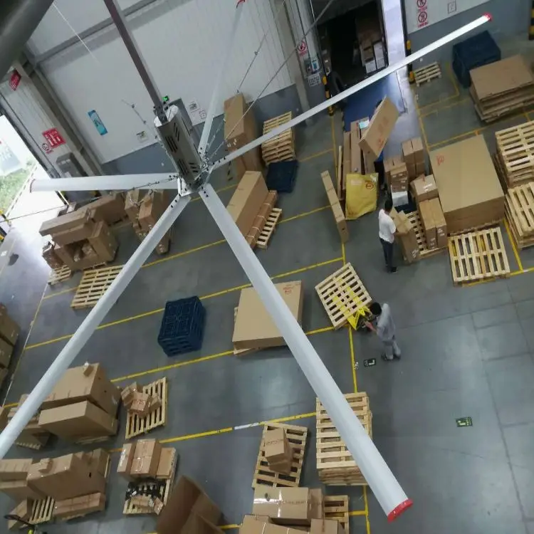  Потолочный вентилятор для промышленного склада HVLS 10 футов/14 футов/16 футов/20 футов/24