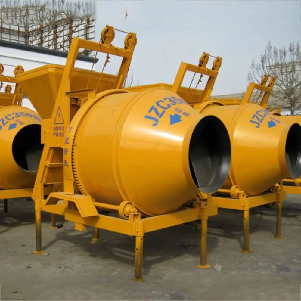 JZC350 diesel engine self loading mobile concrete mixer for sale