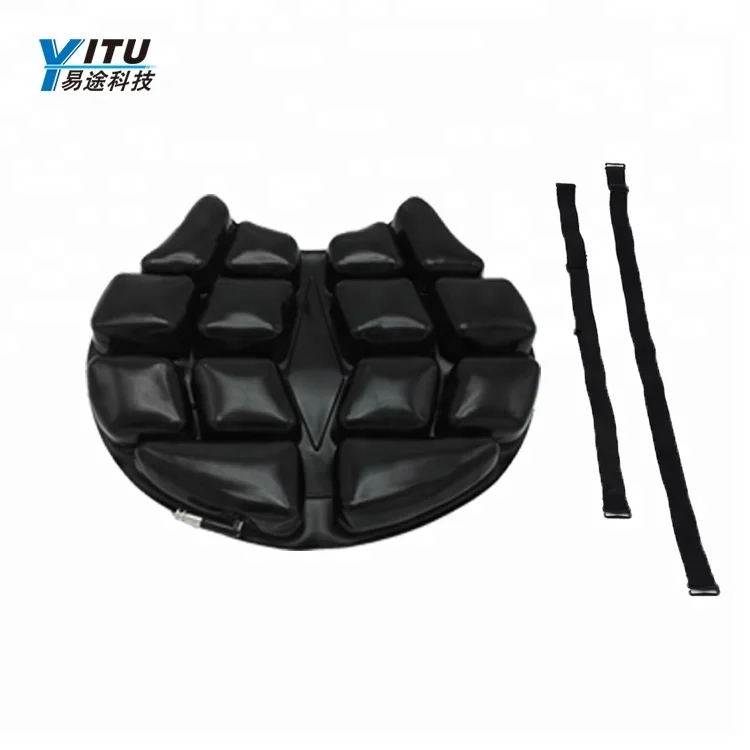 
Black color cooled durable seat for motorcycles and air seat cushion for sale 