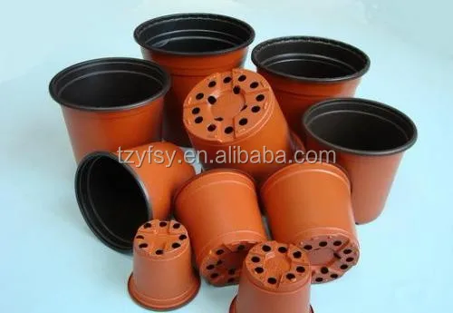 China supplier factory plastic pots for greenhouse nursery plant