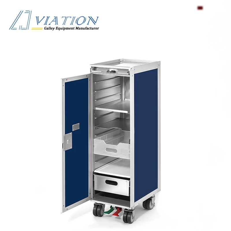 Reliable quality aircraft galley equipment for sale service trolley