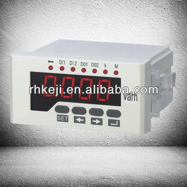 цифровая панель монтажа активных реактивной 1/3 фаза одноместный тока мощности квтч счетчик энергии