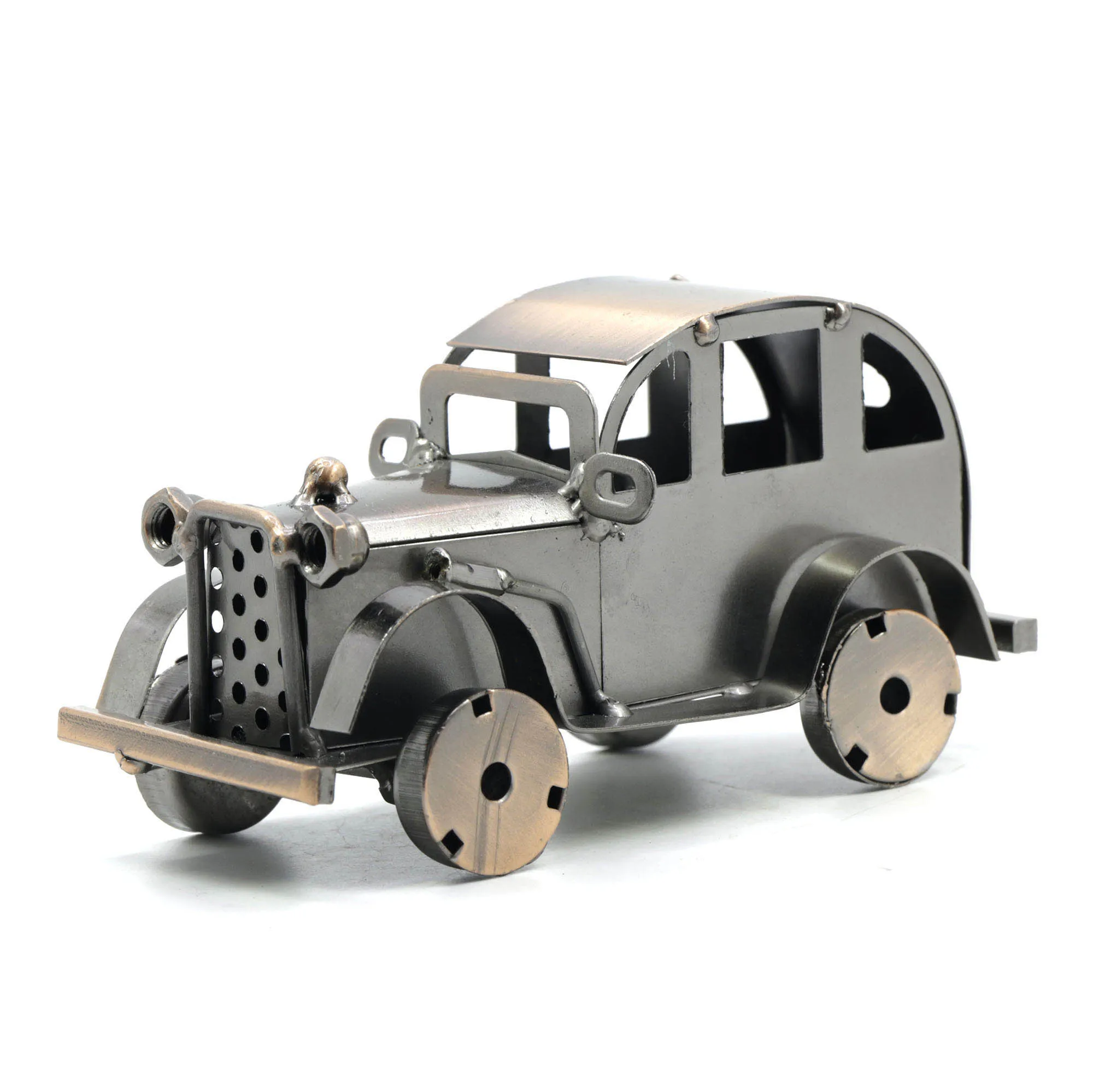 Mettle Iron Retro Car Models European Home Furnishing Decoration Antique Handicrafts
