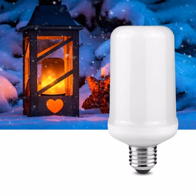 Flame Effect LED E27 Simulation Fire Burning Flicker Replace Lantern Decoration lamps