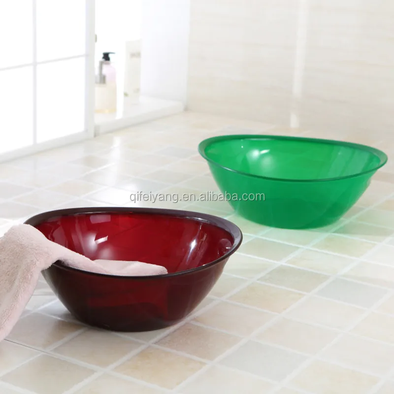 Oval shaped high quality factory sale PP Plastic Material Hand Wash Basin
