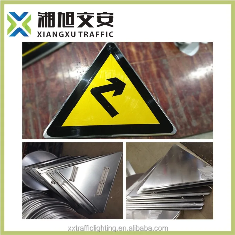 Wholesale Blank Street Sign No Turn Left Aluminum Traffic Signs