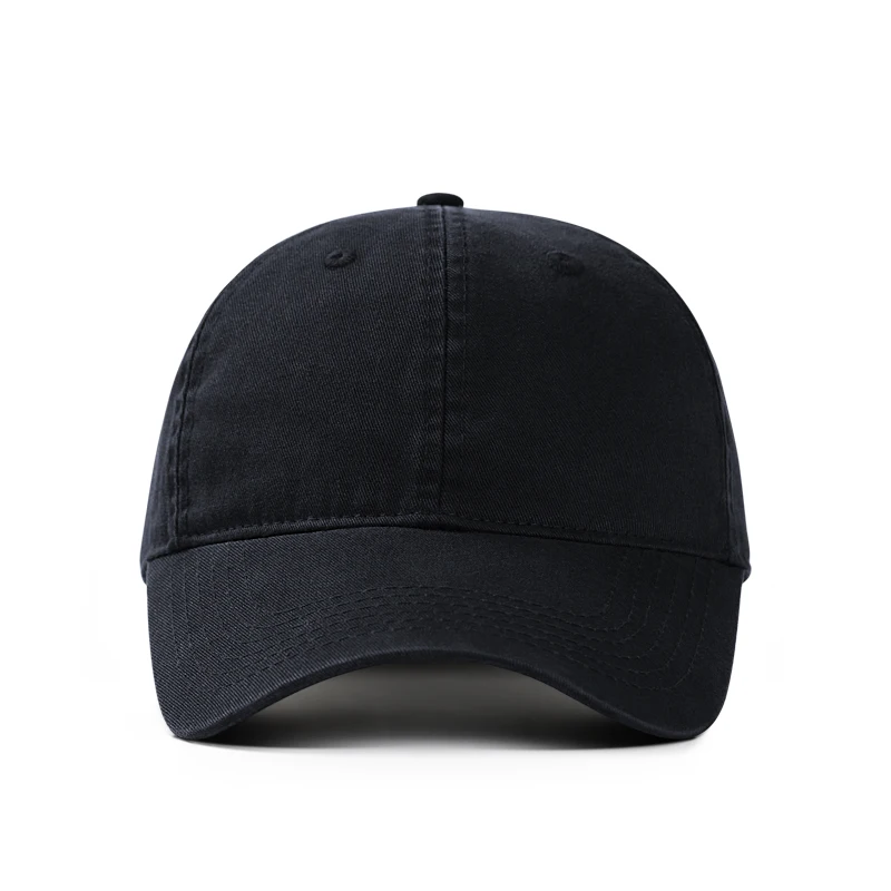 Men s Dad Hats Black Plain