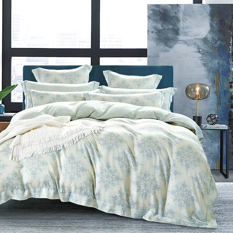 Hot Sale 100% Tencel Satin Fabric Bedroom Bed Linen