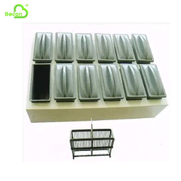 Plastic 24 Microscope Slides Staining Jars Group with 2 Racks