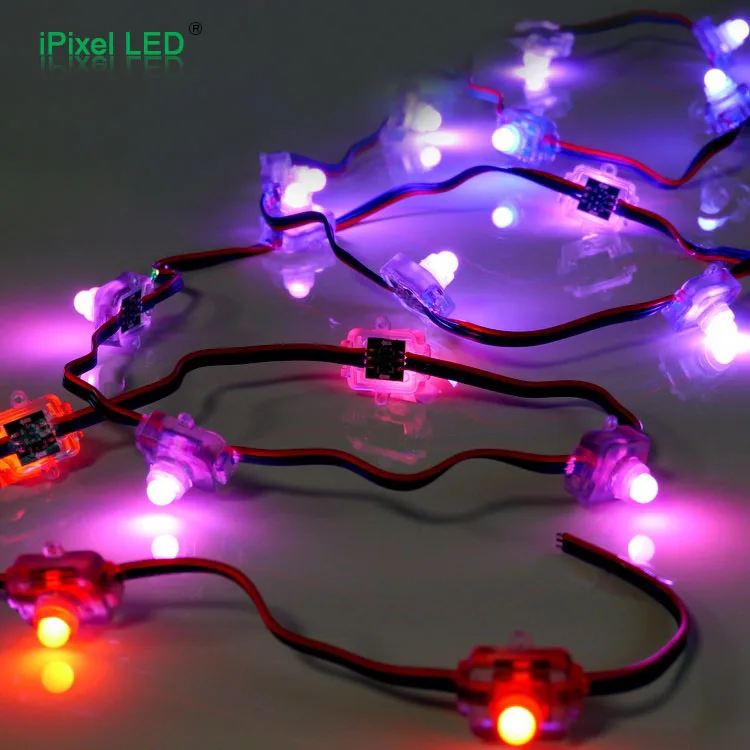 Dream Color Led Strings Light WS2811 LED ;RGB Pixel WS2811 LED for Video Wall ;Square Shape