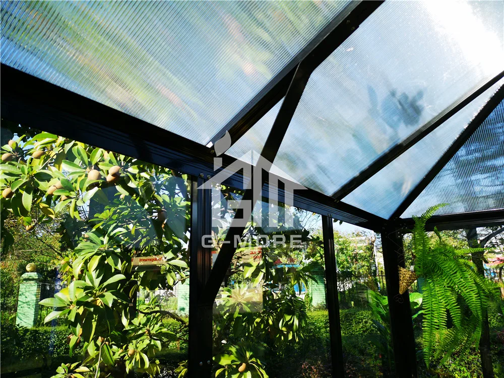 
G-MORE High Quality aluminum frame glass Garden Room prefab house 