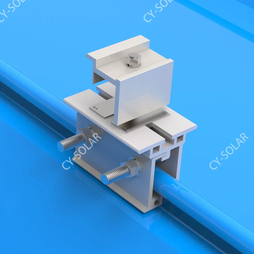 standing seam metal roof clamp, solar panel clamp
