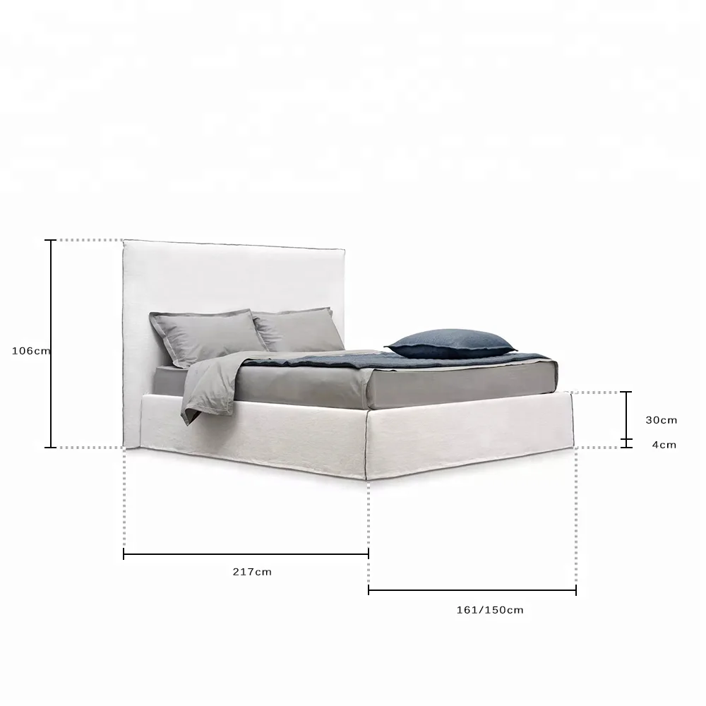 Latest night collection linen bed designs bed room furniture luxury bed