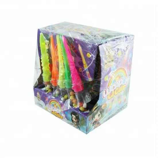 Weapon Shape Lighting  Toys Candy Light Up Plastic Sword Toy
