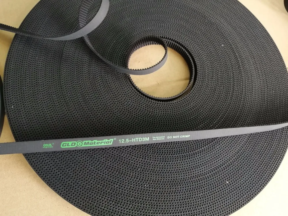 timing pulley and belt for format digital printing and pictorial machine